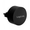 Ładowarka sieciowa  2x USB-A, 10.5W, czarna